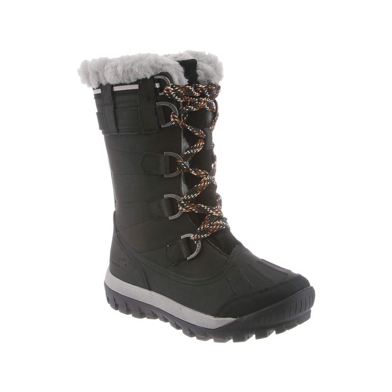 Bearpaw حذاء بييرباو النسائي ديسديمونا الأسود مقاس 8 | حذاء كلاسيكي من الجلد المدبوغ | حذاء سهل الارتداء | حذاء شتوي مريح - Image 1